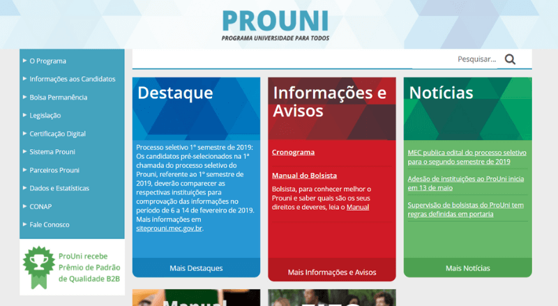 Tudo sobre o Prouni 2019 - Programa Universidade Para Todos! - Jovem ...